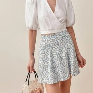 Reformation Flounce Skirt